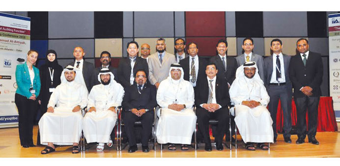 Members of the organising committee of the conference.