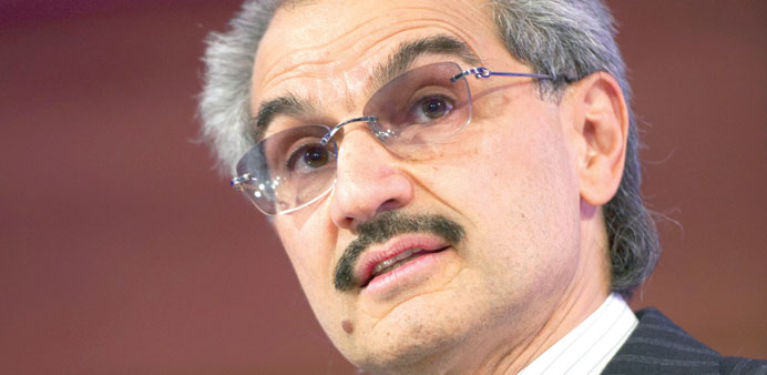 Alwaleed: Sees opportunity.