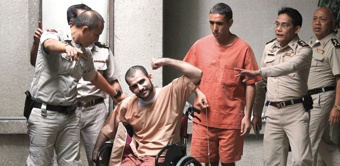 Thai Court Jails Iranian Pair Over Botched Bomb Plot Gulf Times 
