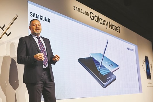 Samsung Gulf Electronicsu2019 IT and Mobile Division head Tarek Sabbagh led the regional launch of Galaxy Note7 in Dubai.