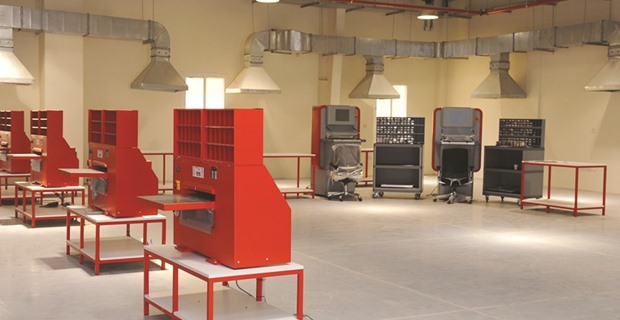 State-of-the-art equipment has been installed to produce number plates.