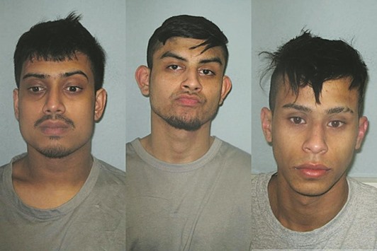 Junaid Hassan, Tariq Ahmed and Mohammed Khan have been jailed over a violent robbery at Lloyds bank in Tower Hamlets.