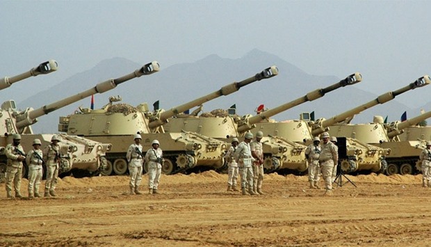 Saudi troops in Yemen