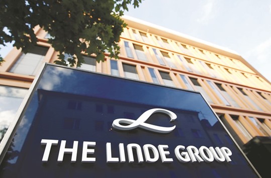 Linde Group headquarters in Munich. Shares in German industrial gas supplier Linde soared 11% higher yesterday after it confirmed it was in u2018preliminary discussionsu2019 about a possible merger with US rival Praxair.