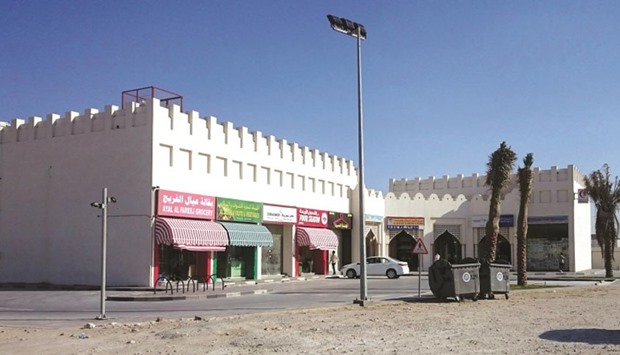 An Al Furjan Market. File picture