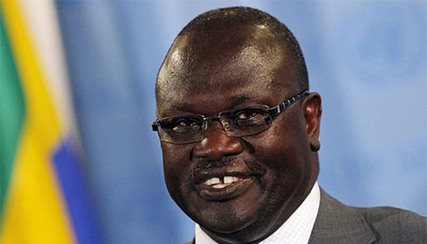 South Sudan opposition leader Riek Machar