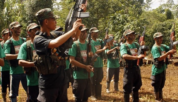 Philippine communist guerrillas