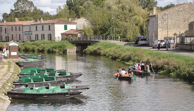 BUSY SEASON:  Summer is the busy season in Marais. Thatu2019s when the boats at some piers take off every minute.