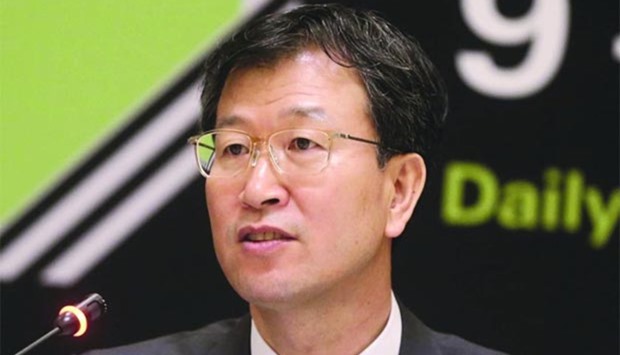 South Korean ambassador Heung Kyeong Park.