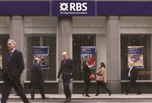 RBS wrote to its remaining GTS clients outside of the UK and Ireland to tell them their checking accounts, cash management and trade-finance services probably wonu2019t work after December 31, RBS said in a statement yesterday.