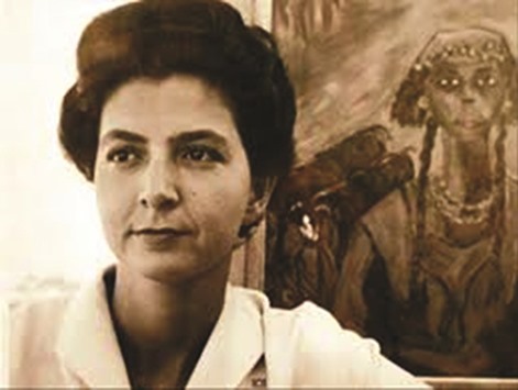 ICONIC:  Egyptian artist, the late Inji Efflatoun, was determined to live her life as a painter, a feminist and a political activist.