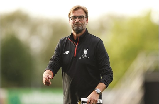 File picture of Liverpool manager Jurgen Klopp.