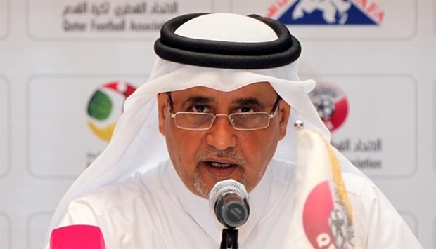 Qatar Football Association vice president Saoud al-Mohannadi.