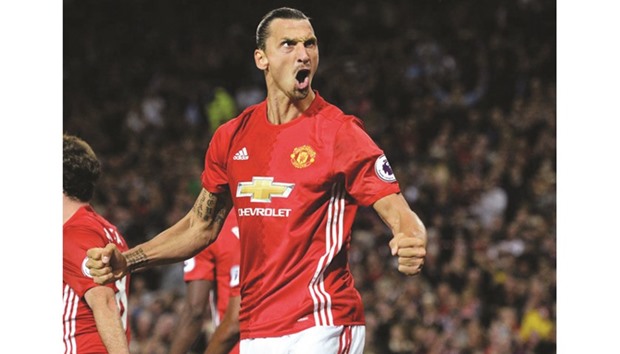 Manchester Unitedu2019s pre-season signing Zlatan Ibrahimovic, recruited on a free transfer after leaving Paris St Germain, has scored four times in his first three United games, including their Community Shield win over Leicester. Should he extend his run at Hull today, the 34-year-old will become the first United player in 91 years, and only the second in all, to score in his first four matches for the club.