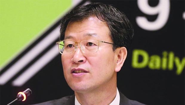 South Korean ambassador Heung Kyeong Park.