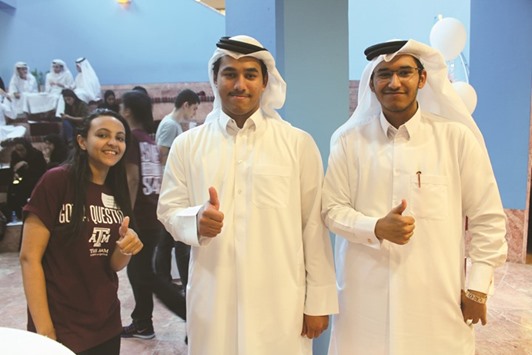 Sixty students, or 54.5%, in the Class of 2020 are Qataris .