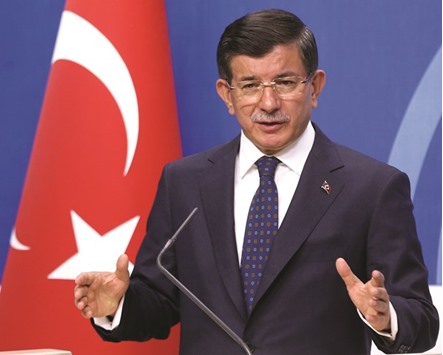 Davutoglu: met Gulen in 2013 while he was the foreign minister.