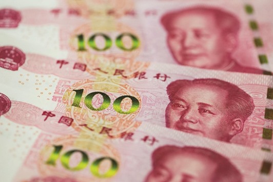 Derivative markets are pointing to renewed bets on yuan depreciation, with a three-month measure of expected price swings poised for the biggest monthly increase since January