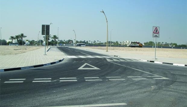One of the roads completed in Legtaifiya area.