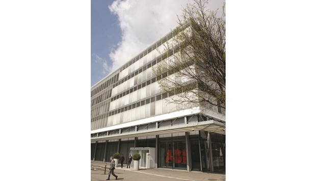 The headquarters of ABB is seen in Oerlikon, Switzerland. Global equity traders are  warming up to shares of companies including ABB and Samsung Electronics.