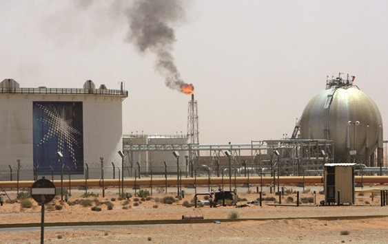 A gas flame is seen in the desert near the Khurais oilfield, Saudi Arabia (file). Saudi Arabia isnu2019t concerned about global demand in spite of a drop in prices and a slower economy, the kingdomu2019s Energy Minister Khalid al-Falih said in an interview with Al-Arabiya television.