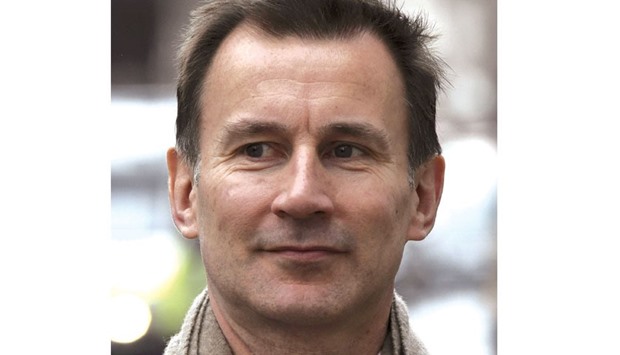 Hunt: plans to impose new contract on junior doctors.