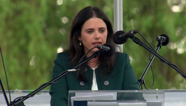 Justice Minister Ayelet Shaked gave the bill full backing when it came before a ministerial committee last year.