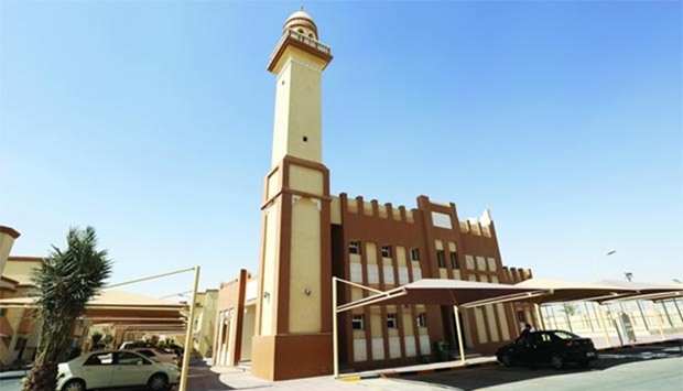 The newly opened mosque in Ezdan Village 37