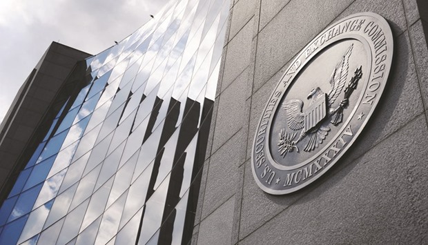 The headquarters of the US Securities and Exchange Commission is seen in Washington. Under the SEC rules, small start-up companies can confidentially file a Form S-1, used by companies planning on going public to register their securities with the SEC.
