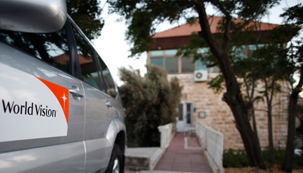 office of the US-based Christian NGO, World Vision, in east Jerusalem