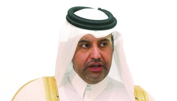 HE the Minister of Economy and Commerce Sheikh Ahmed bin Jassim bin Mohamed al-Thani.