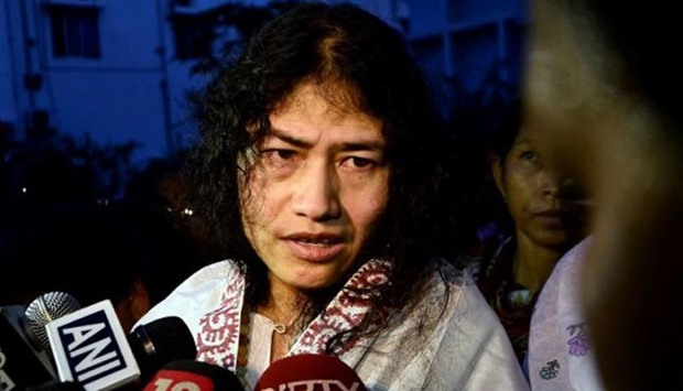 Irom Sharmila began her fast on November 2, 2000 after allegedly witnessing the killing of 10 people by the army at a bus stop near her home.