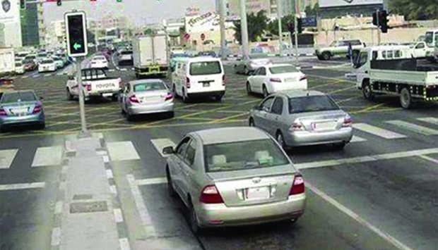 Observing lane rules at intersections is vital, the ministry has stressed. Picture courtesy of MoI