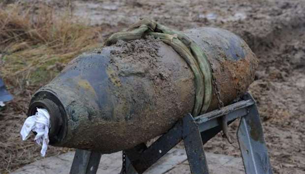 Unexploded WWII bomb found at Japan