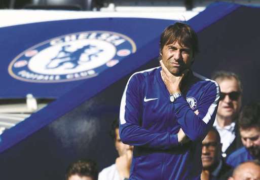 File picture of Chelsea manager Antonio Conte.