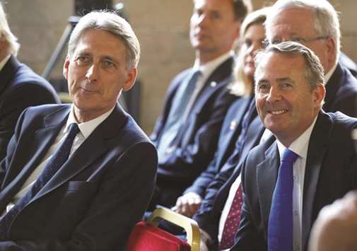Hammond and Fox previously held opposing views on the Brexit process.