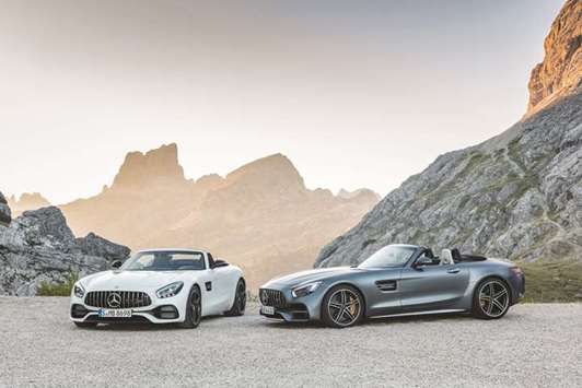 The AMG GT Roadster and AMG GT C Roadster.