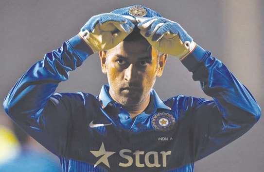 File picture of Indiau2019s MS Dhoni