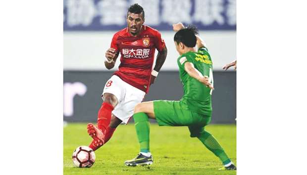 Paulinho has forced his way back into the Brazil side since his move to China. (AFP)