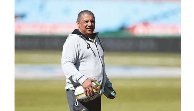 File picture of South Africau2019s rugby coach Allister Coetzee.