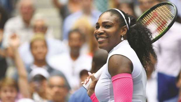 Serena Williams of the US.