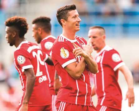 Bayern Munich host Bayer Leverkusen in the season opener, with the Bavarians the overwhelming favourites to win the title.