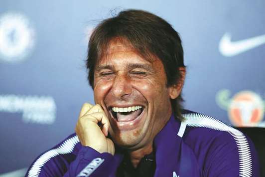 Asked about his views on Diego Costau2019s latest outburst, Antonio Conte responded with a fit of giggles in front of the media at Chelseau2019s training ground yesterday. (Reuters)