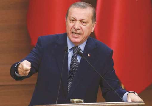 Erdogan: I tell all my kinsmen in Germany ... not to vote for them. Neither the Christian Democrats nor the SPD nor the Greens. They are all enemies of Turkey.