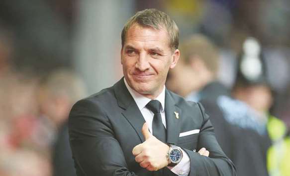 File picture of Celtic manager Brendan Rodgers.
