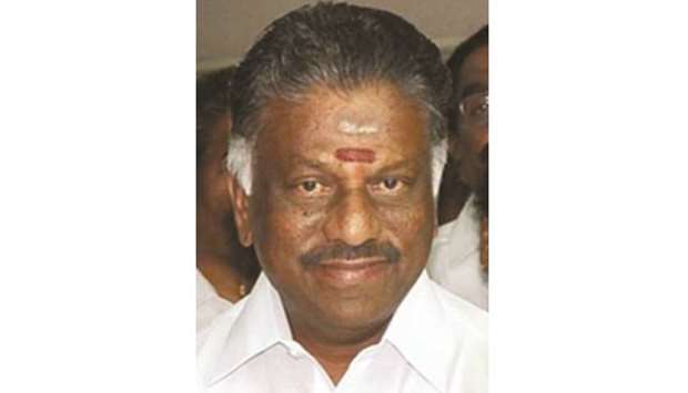 Panneerselvam: to be party chief and deputy CM?