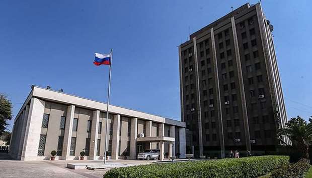 Russian embassy in Damascus