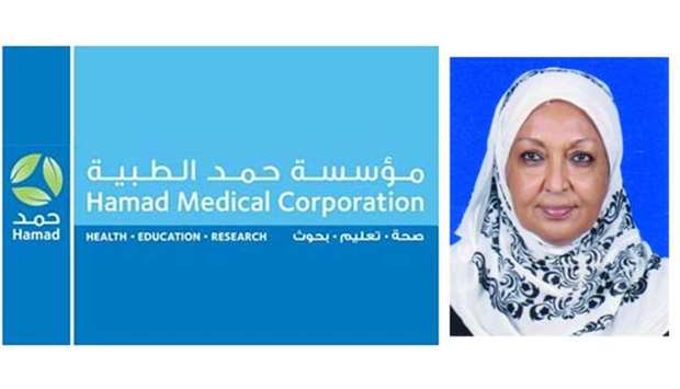 Hamad Medical Corporation is marking the World Breastfeeding Week. At right, Dr Amal Abu Bakr Arbab