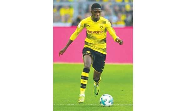 Borussia Dortmund suspended Ousmane Dembele indefinitely on August 10 when the 20-year-old boycotted training in protest. (AFP)