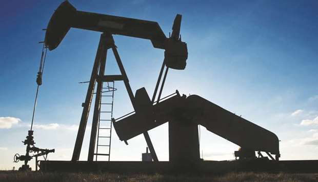 A pump jack operates in an oil field near Corpus Christi, Texas. Brent for October settlement added 23 cents to $51.89 a barrel on the  London-based ICE Futures Europe exchange.